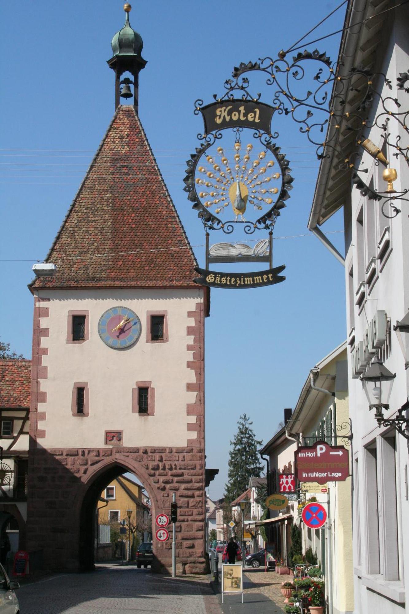 Tiptop Hotel Garni Pfauen Endingen am Kaiserstuhl Dış mekan fotoğraf